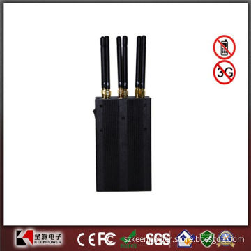 Handheld 6 Antennas WiFi GPS Mobile Phone Jammer